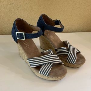Toms Wedge Sandal Heels